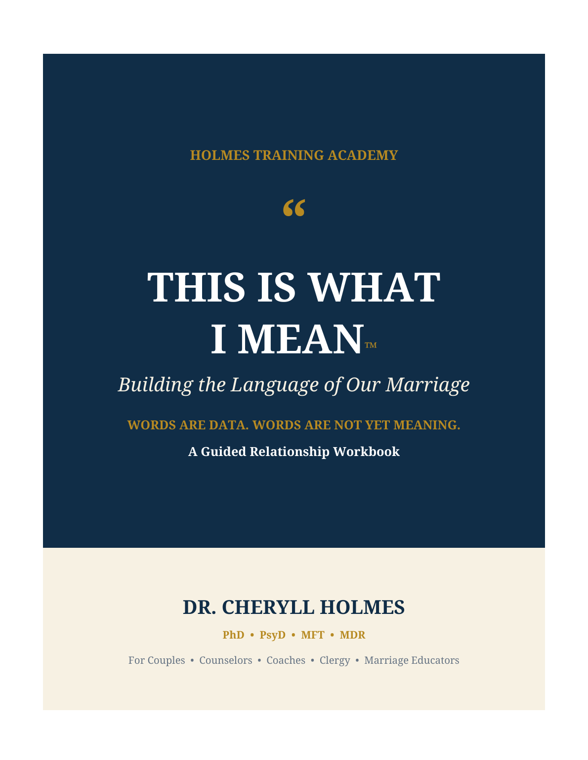 Cover of This Is What I Mean™